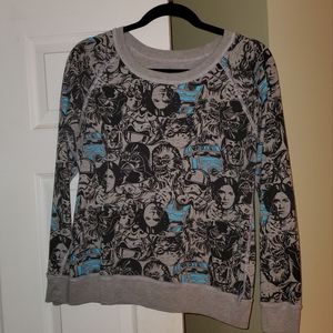 Star Wars reversible knit top